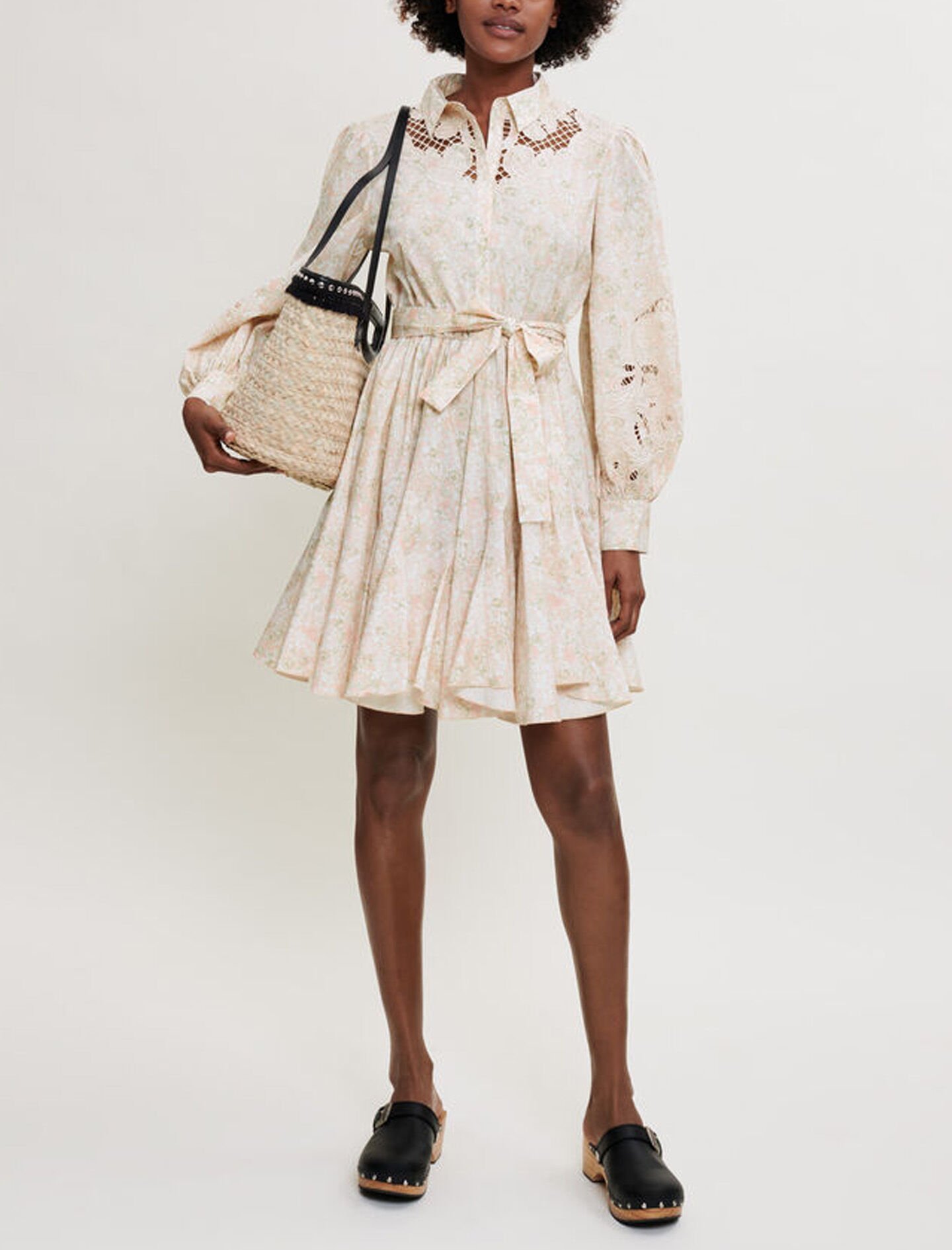 Maje robe chemise top