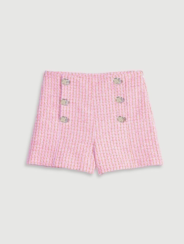 Short en tweed