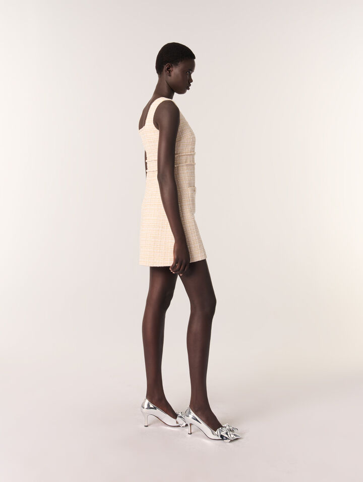 Short tweed dress