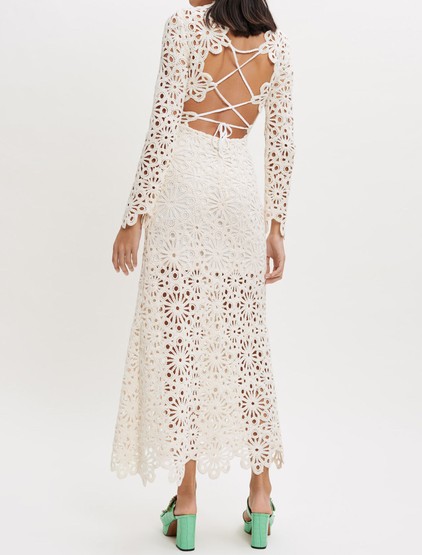 Robe dentelle maje store
