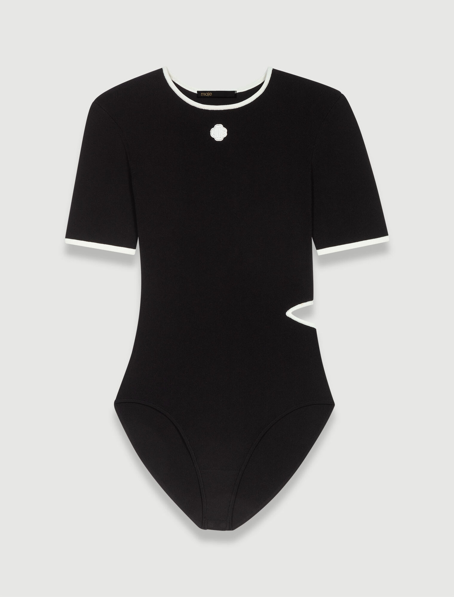 Body ajouré en maille