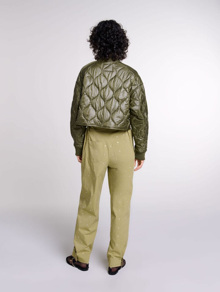 Blouson court matelassé