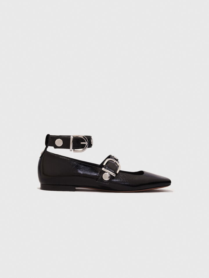 Babies en cuir et studs
