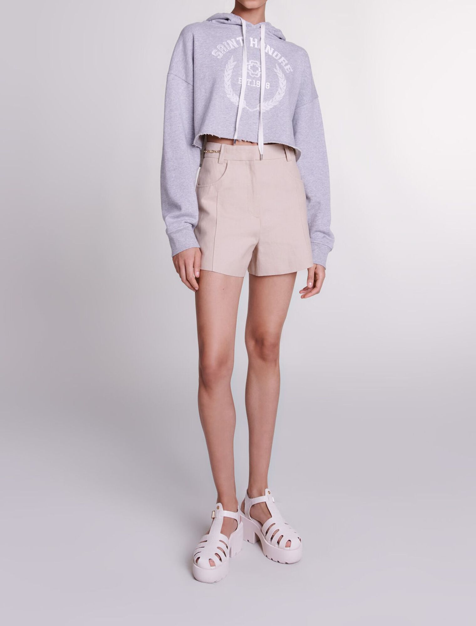 Sweat croppé Saint Honoré