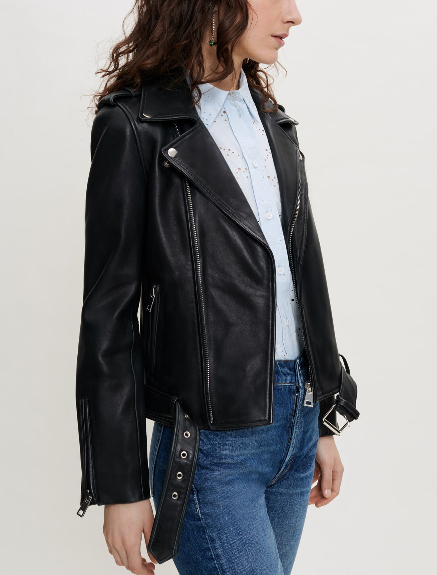 Blouson en cuir