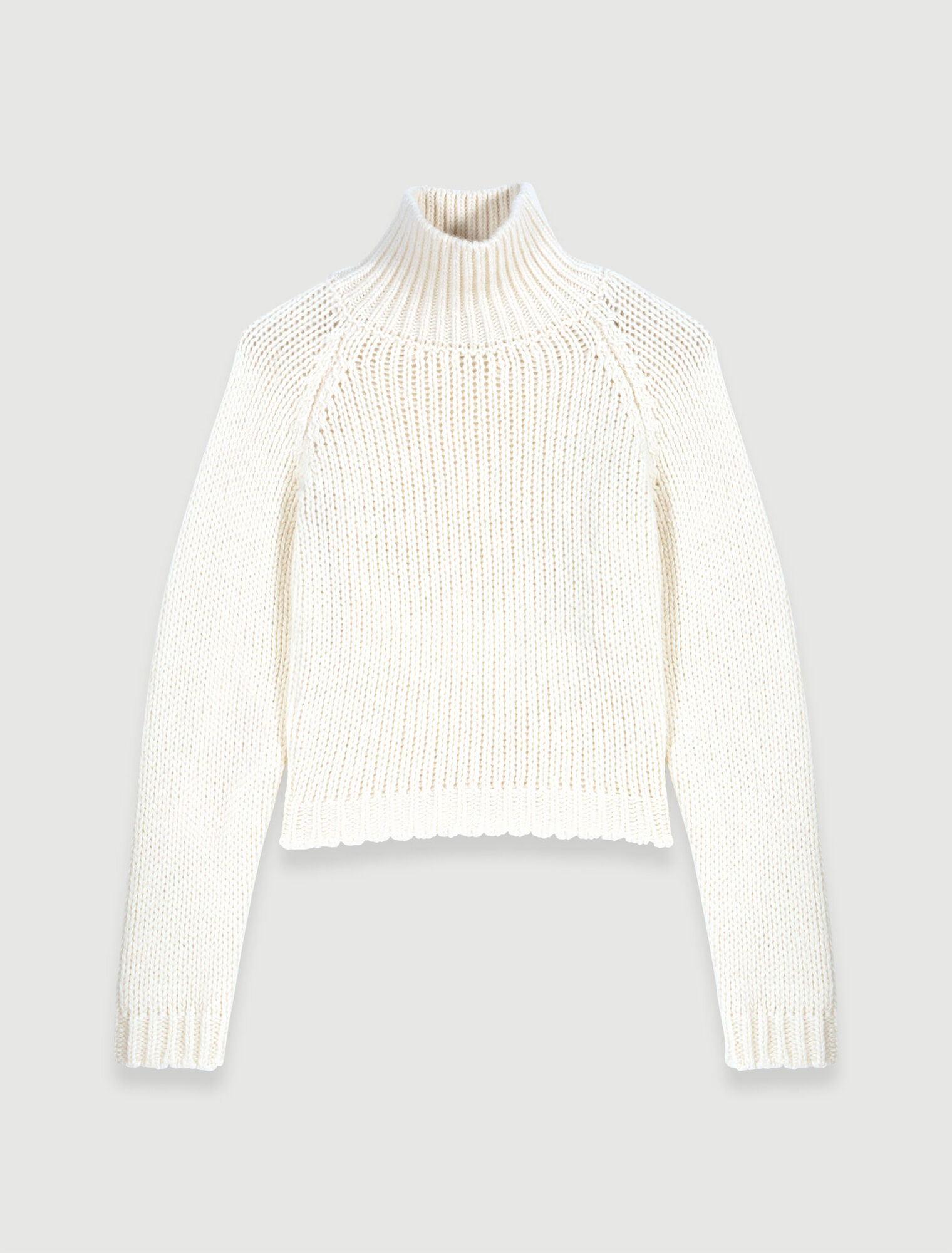 Pull court en maille dos lacé