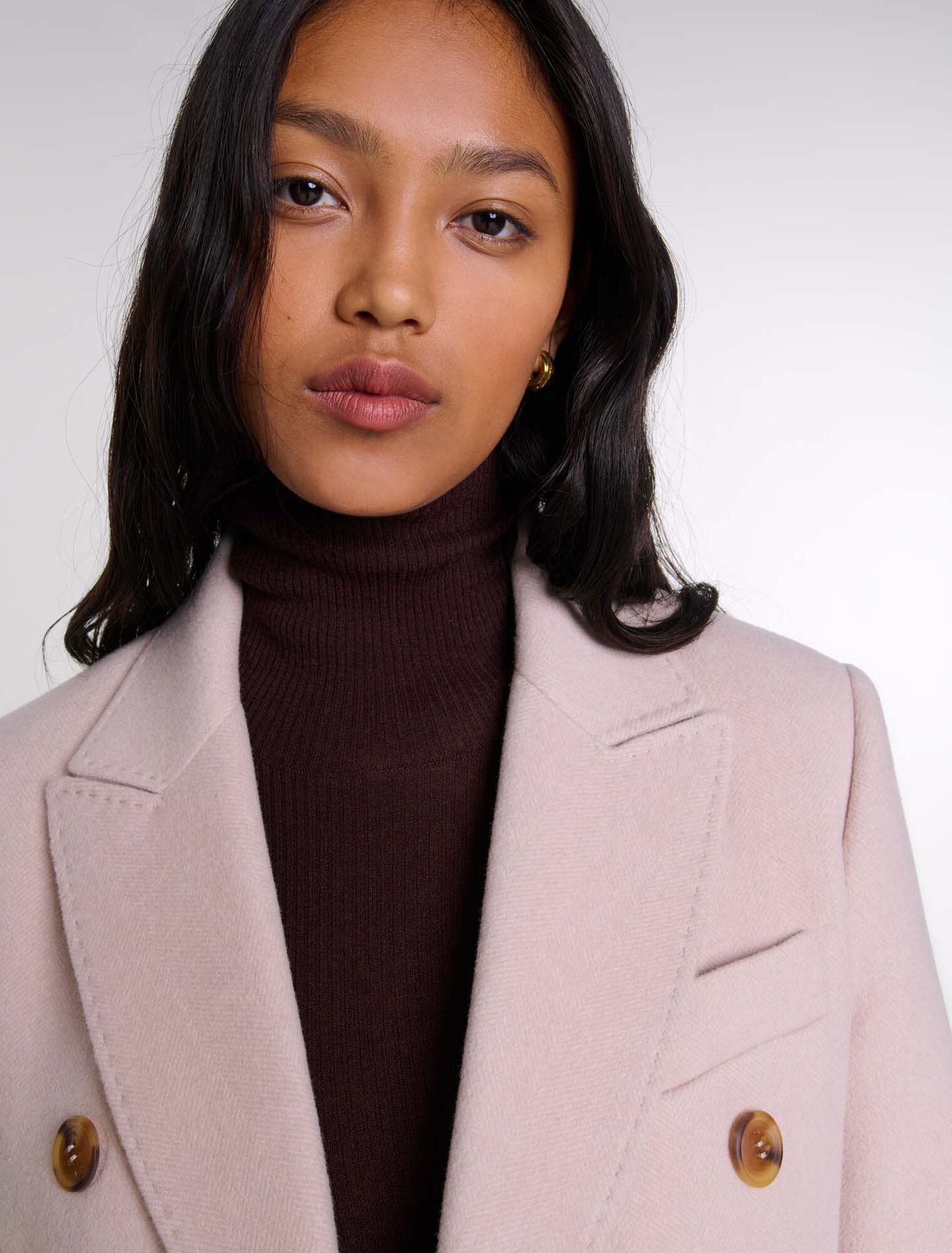 Manteau long doublé