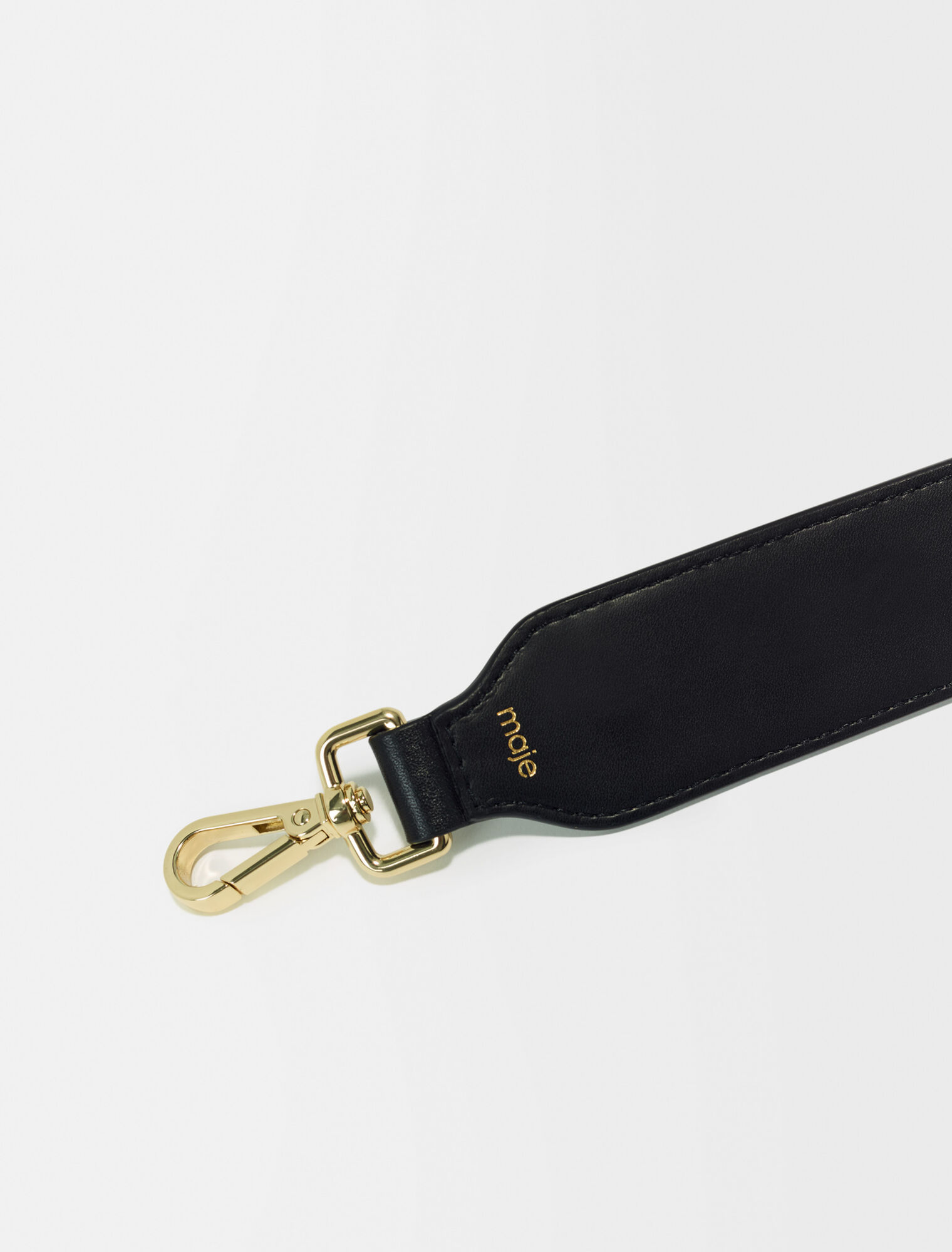 Bandoulière en cuir à studs