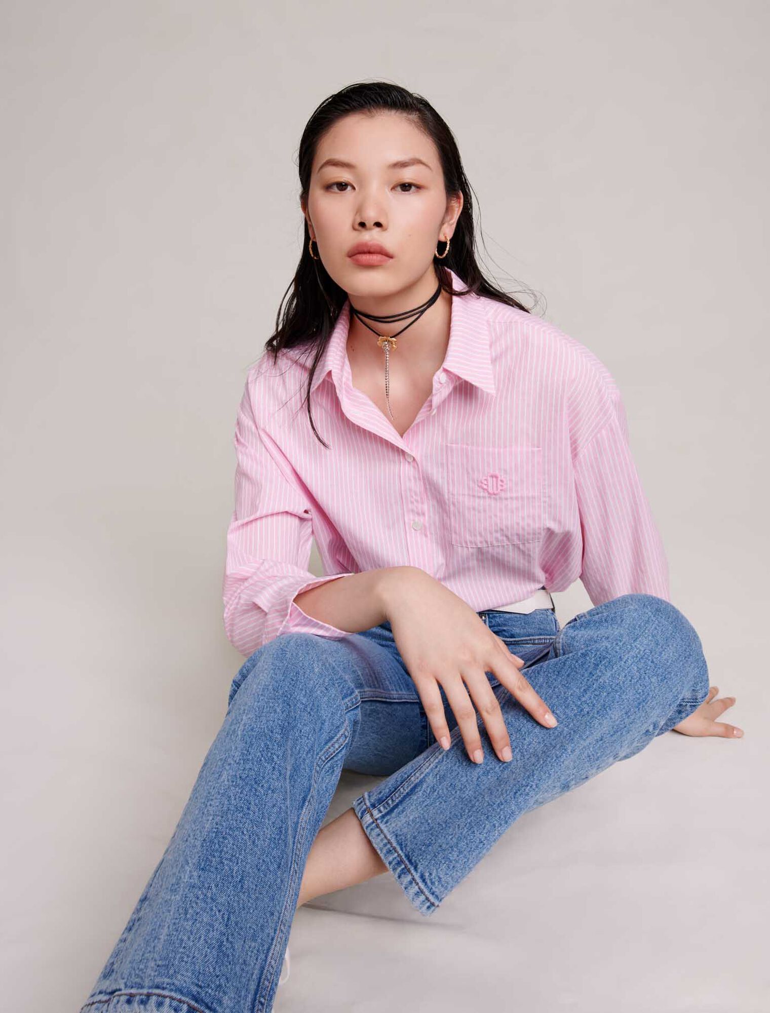 Chemise rayée