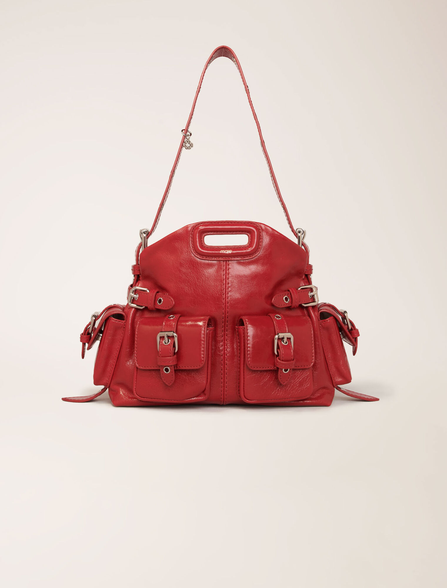 Sac Miss M Mini pockets en cuir use