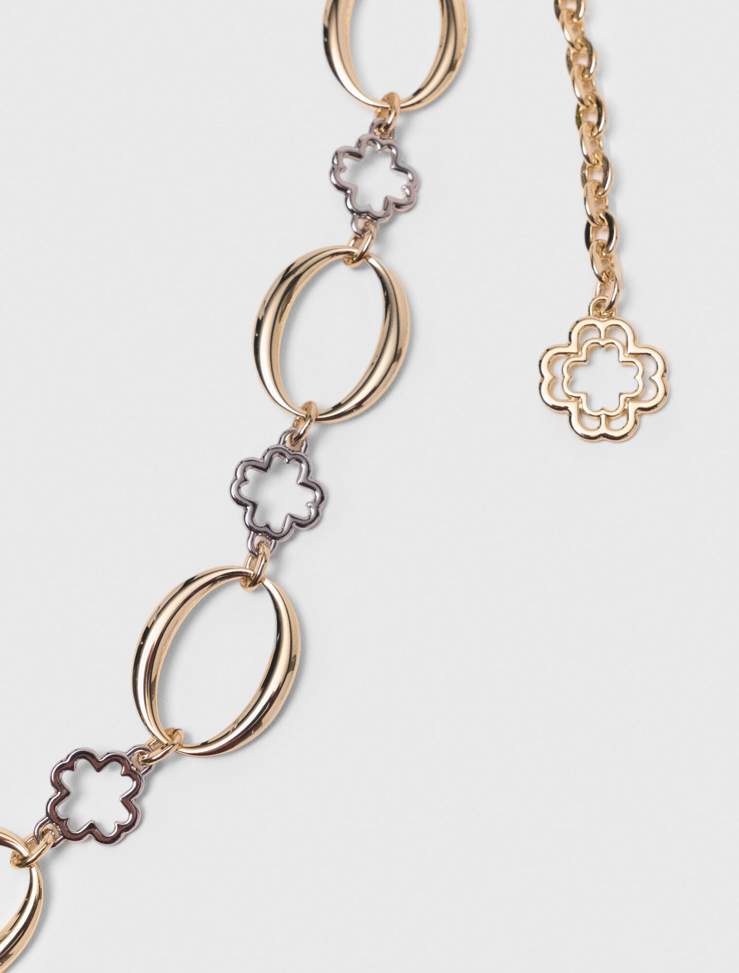 Ceinture bijoux maillons clover