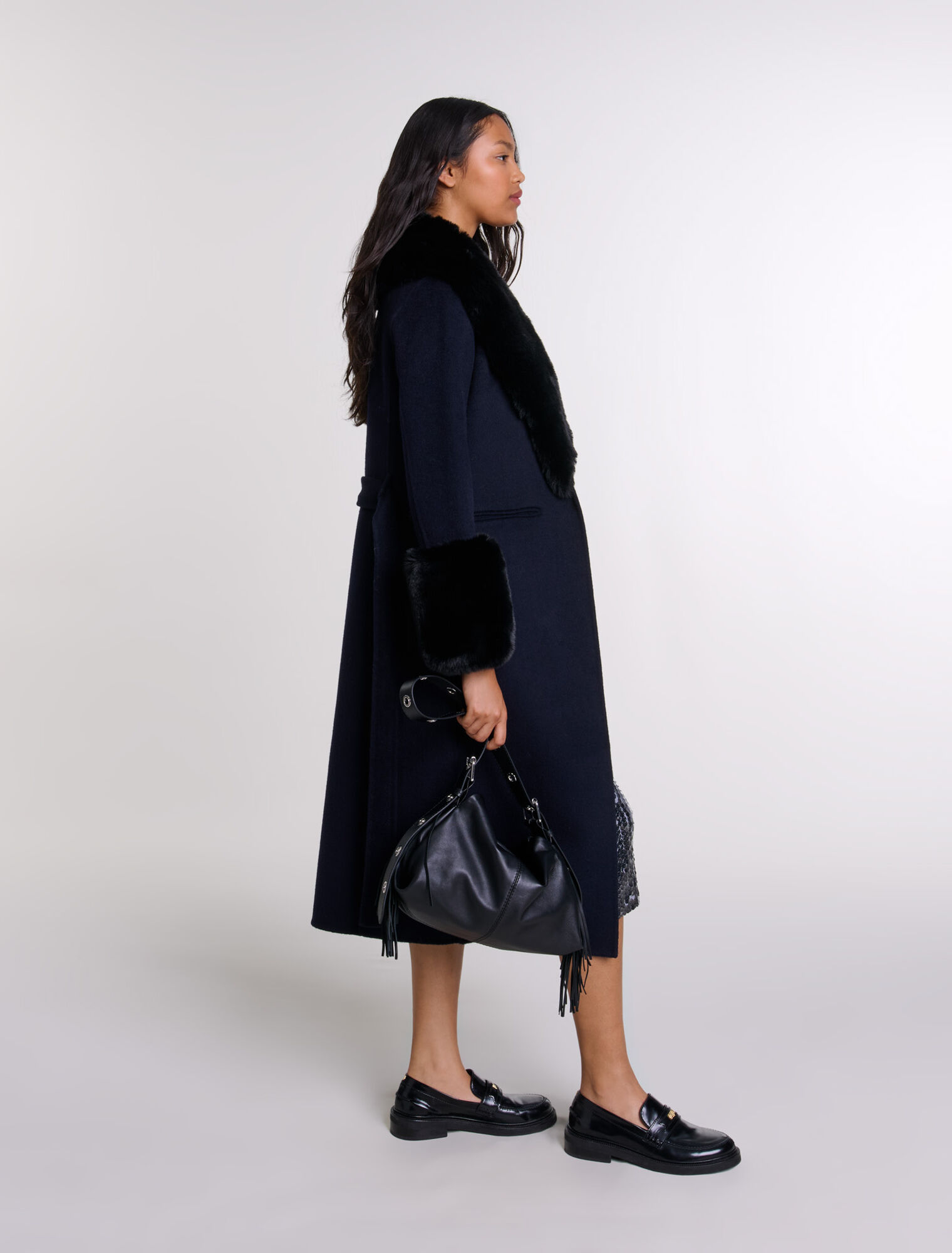 Manteau en double face