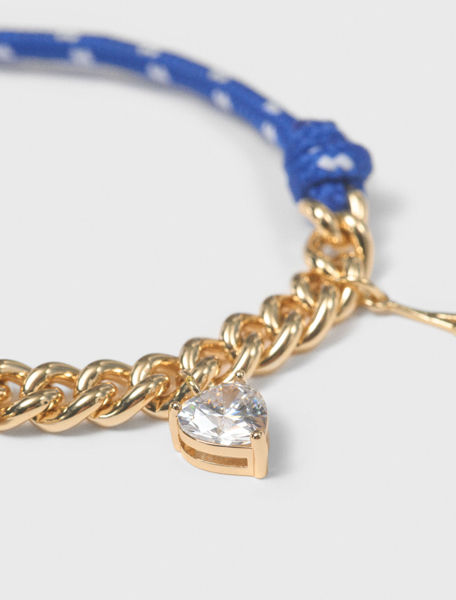 Marine cord chain bracelet