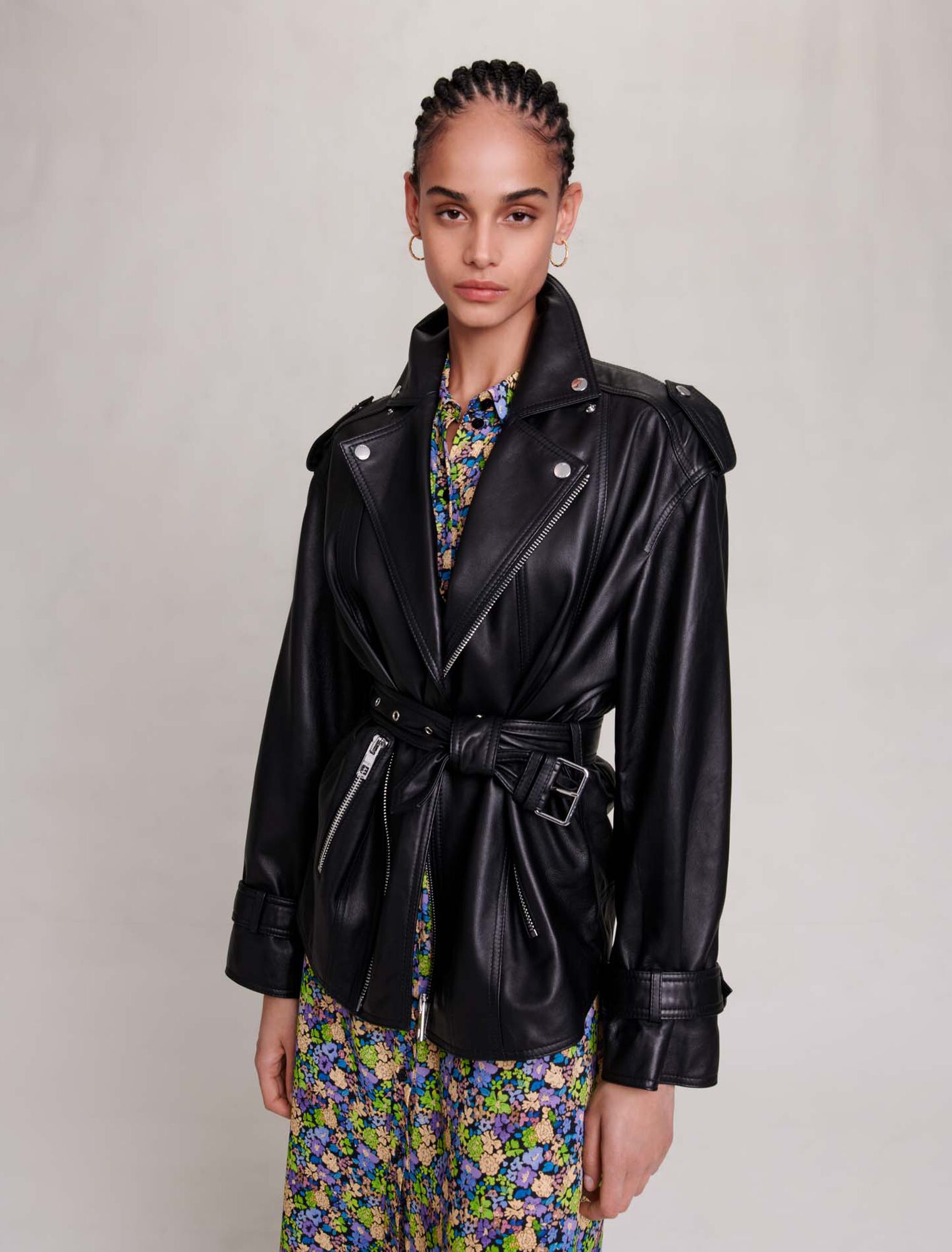 Blouson en cuir