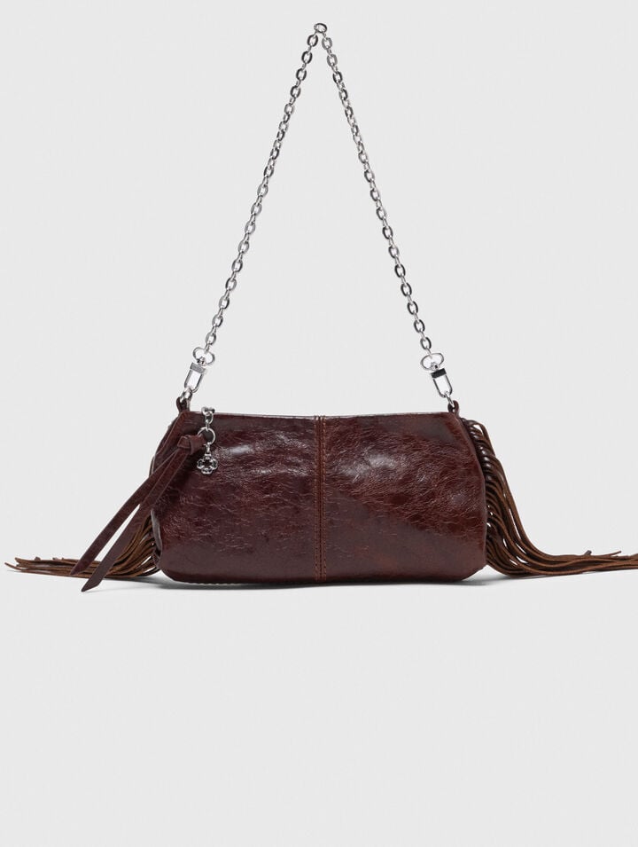Pochette Miss M pouch en cuir vernis