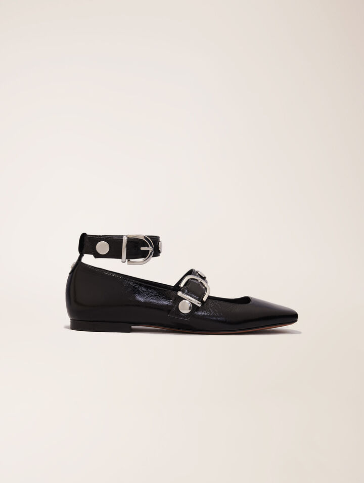 Babies en cuir et studs