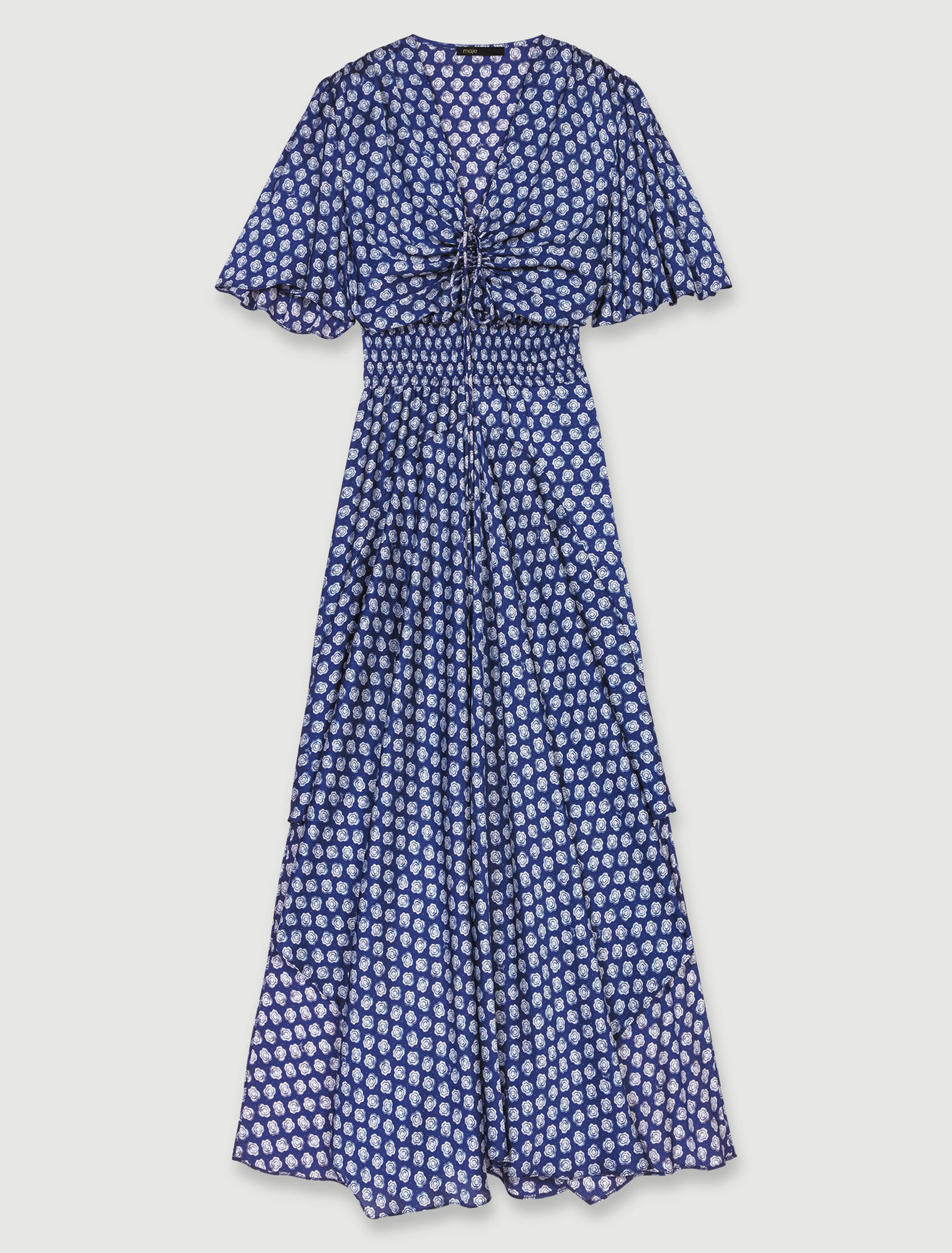 Robe longue imprimée