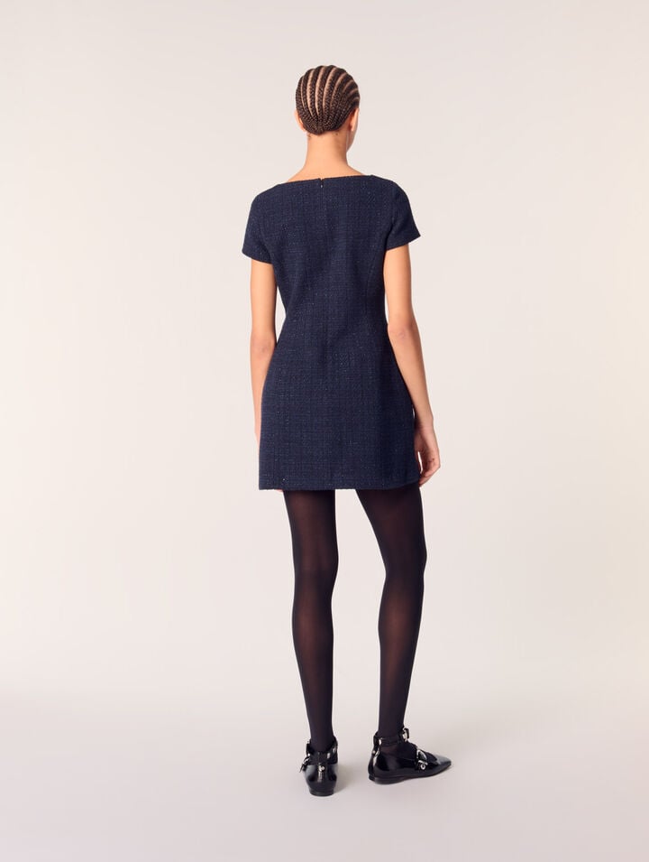 Short tweed dress