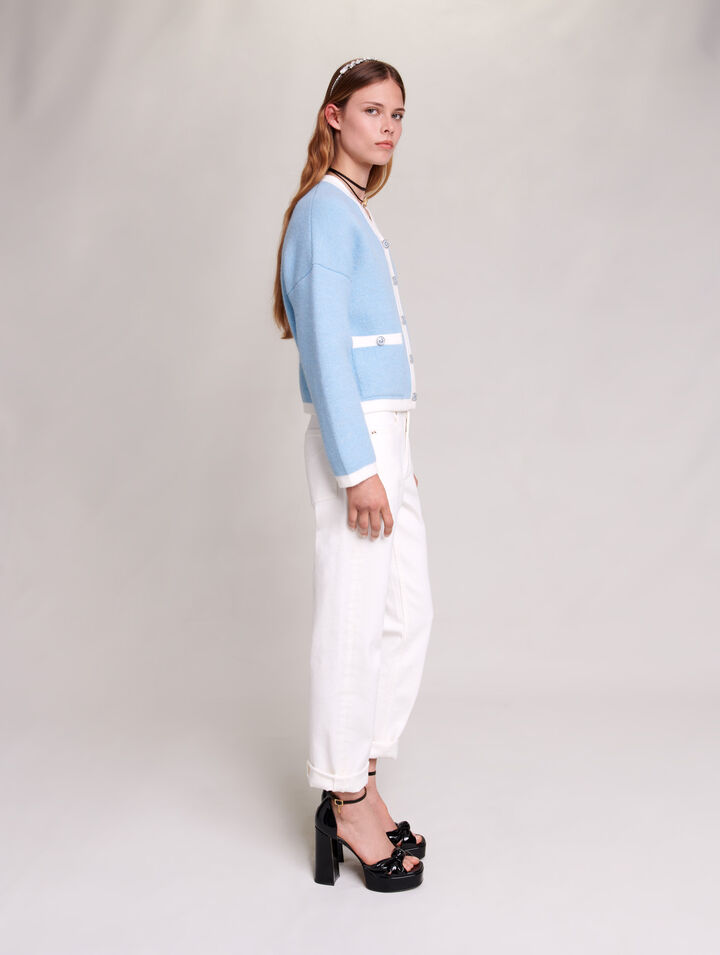 Knit cardigan