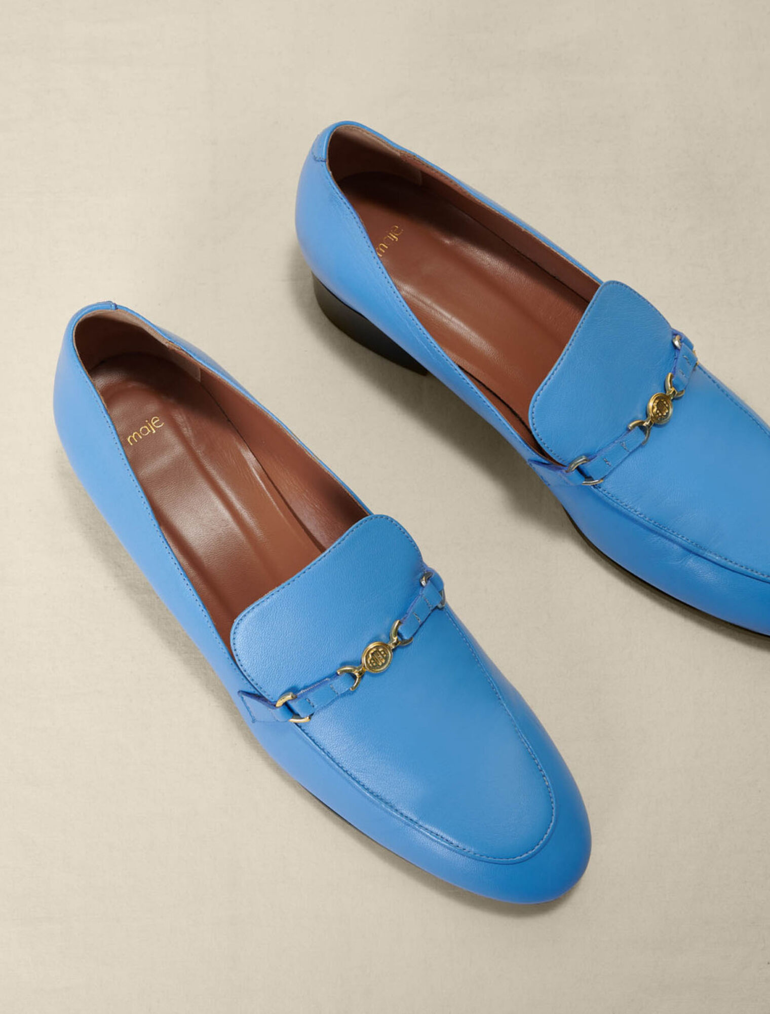 Mocassins en cuir
