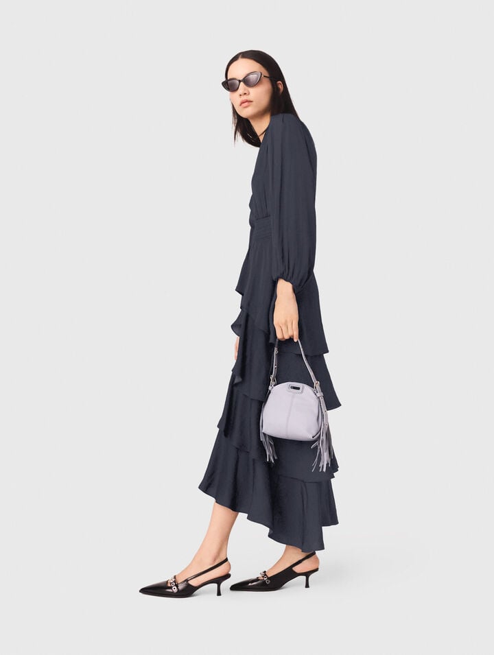 Robe courte en maille