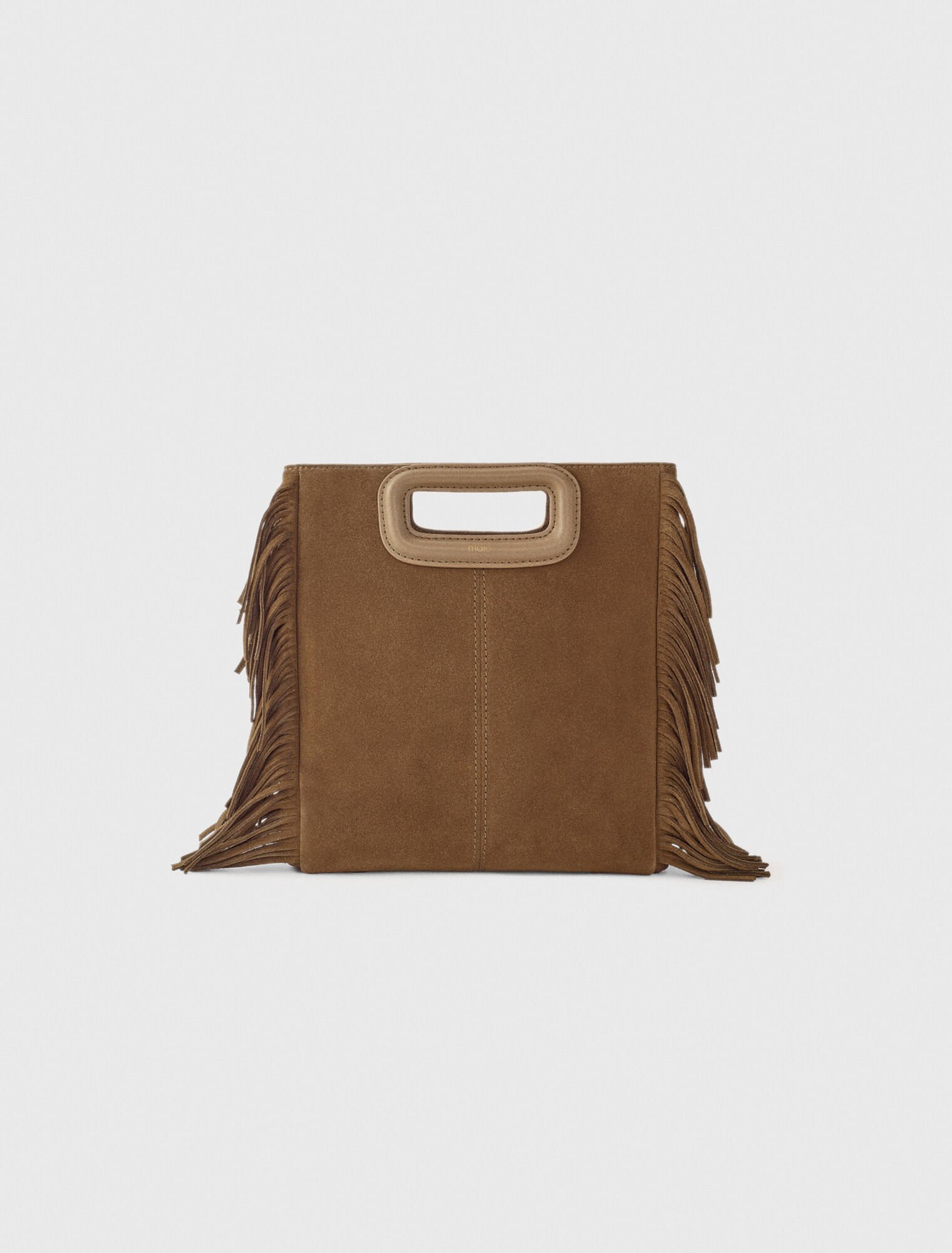 Sac M en cuir suède