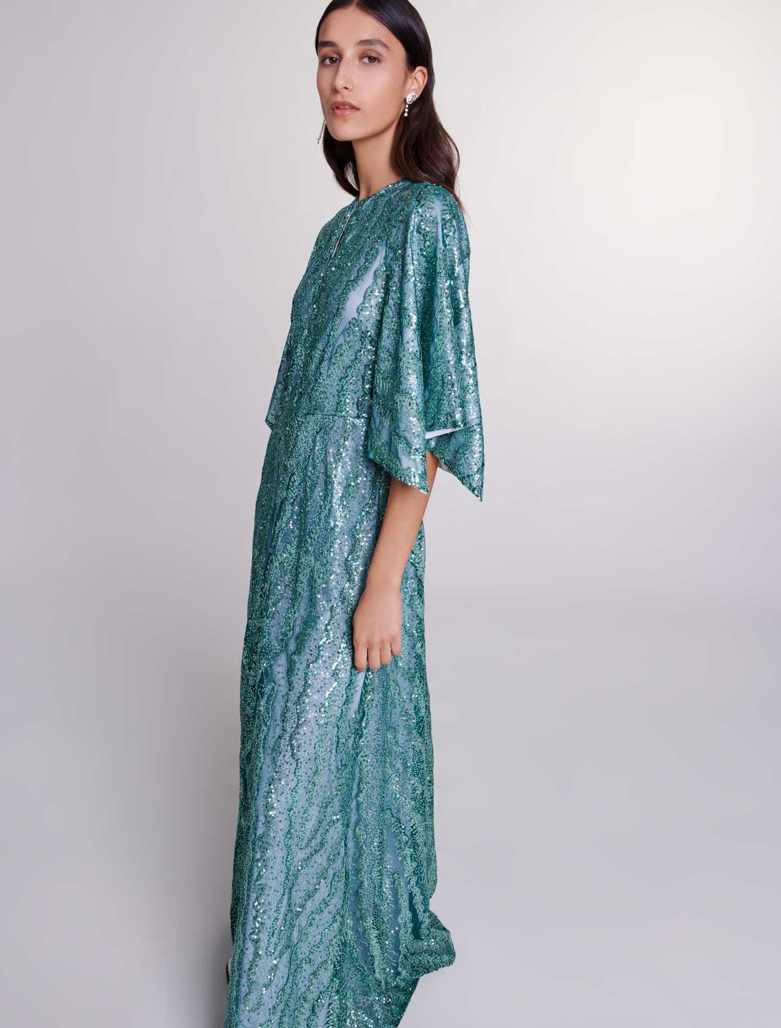 Sequin maxi dress