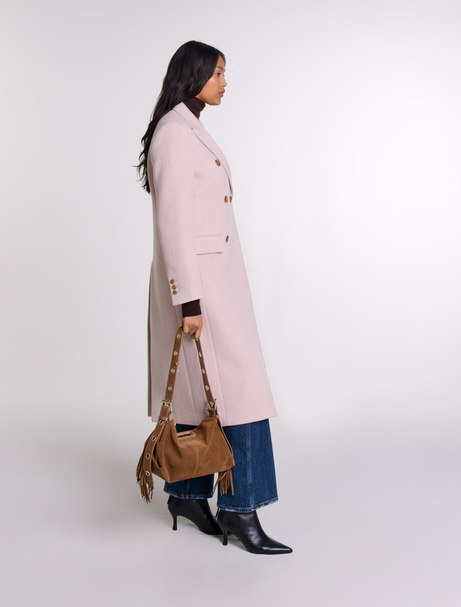 Manteau long doublé