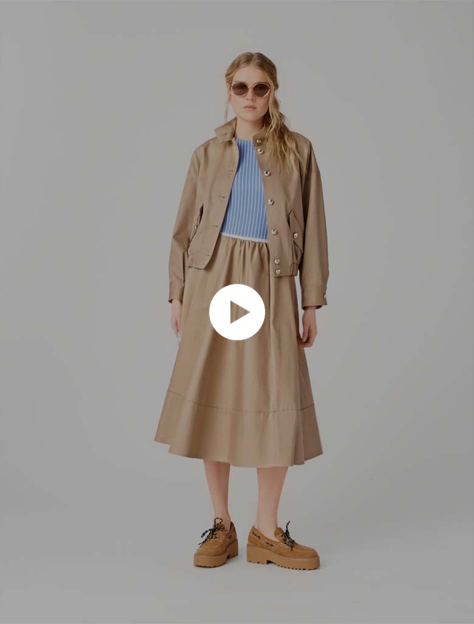 Blouson bomber en coton