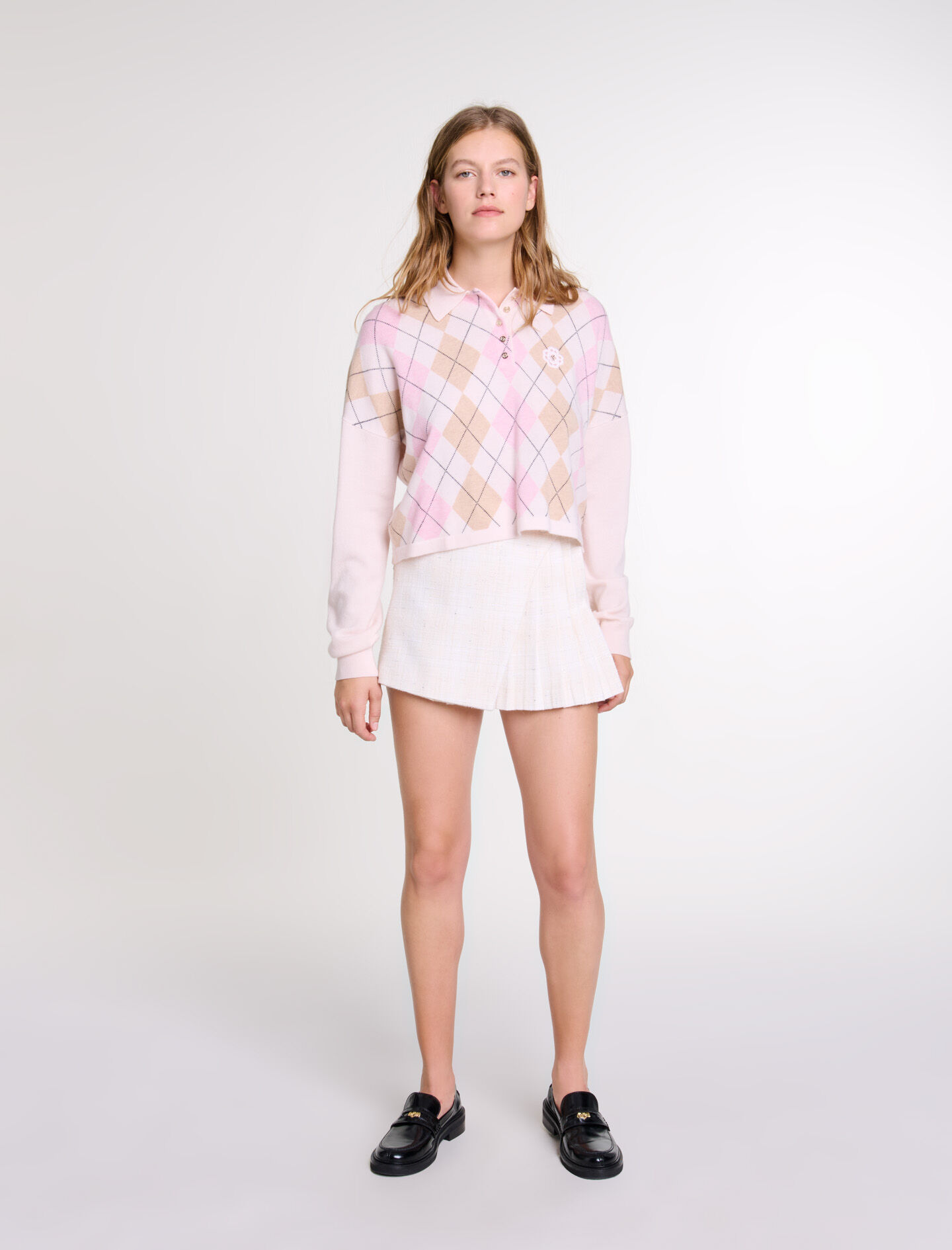 Maje love sweater top