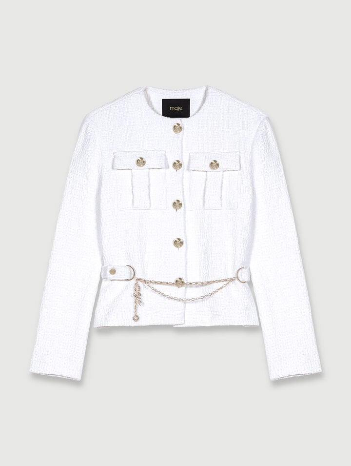 Veste en tweed