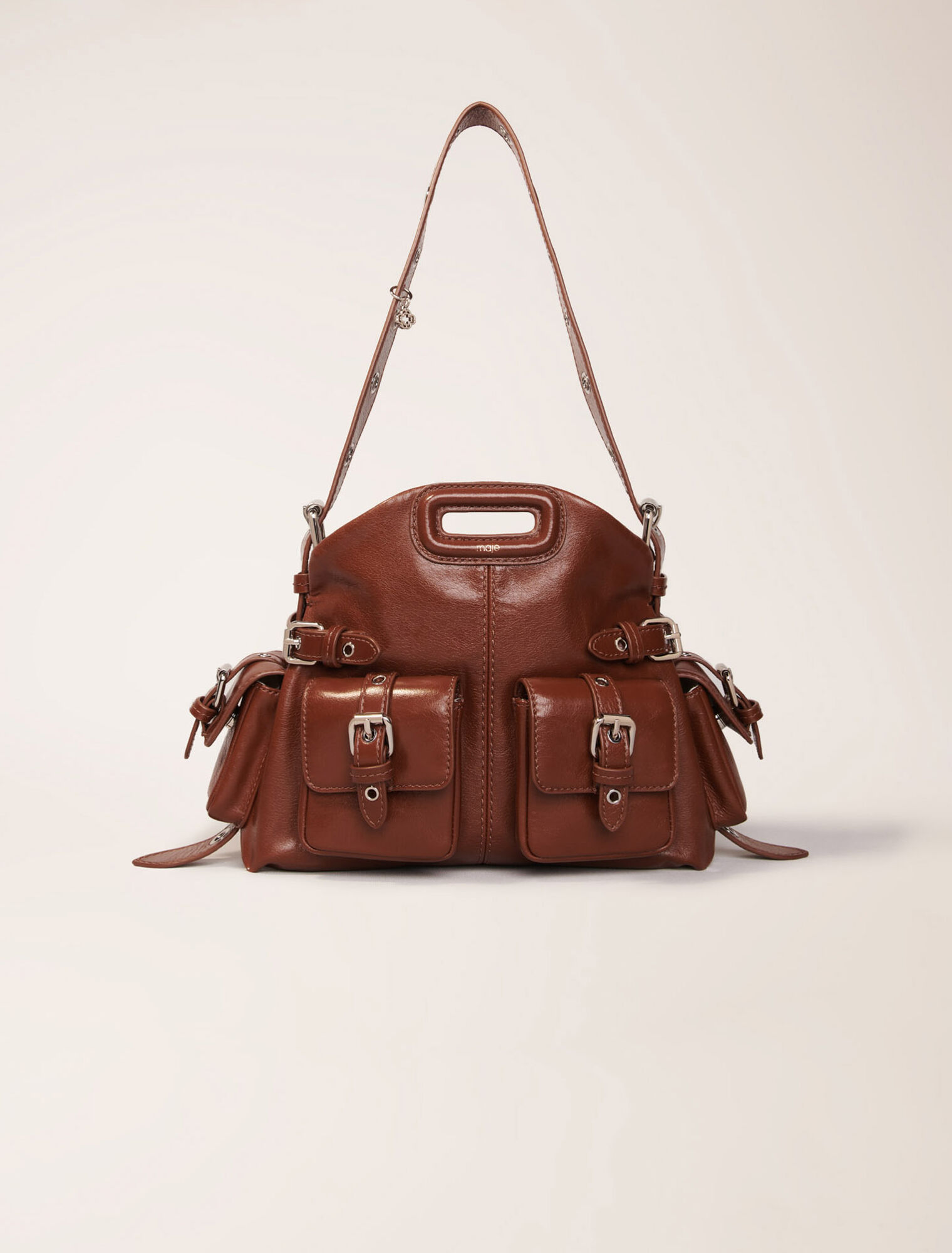 Sac Miss M Mini pockets en cuir use