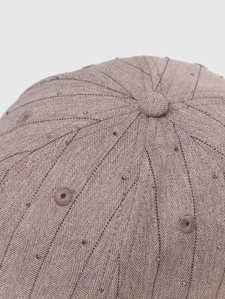Printed cotton hat