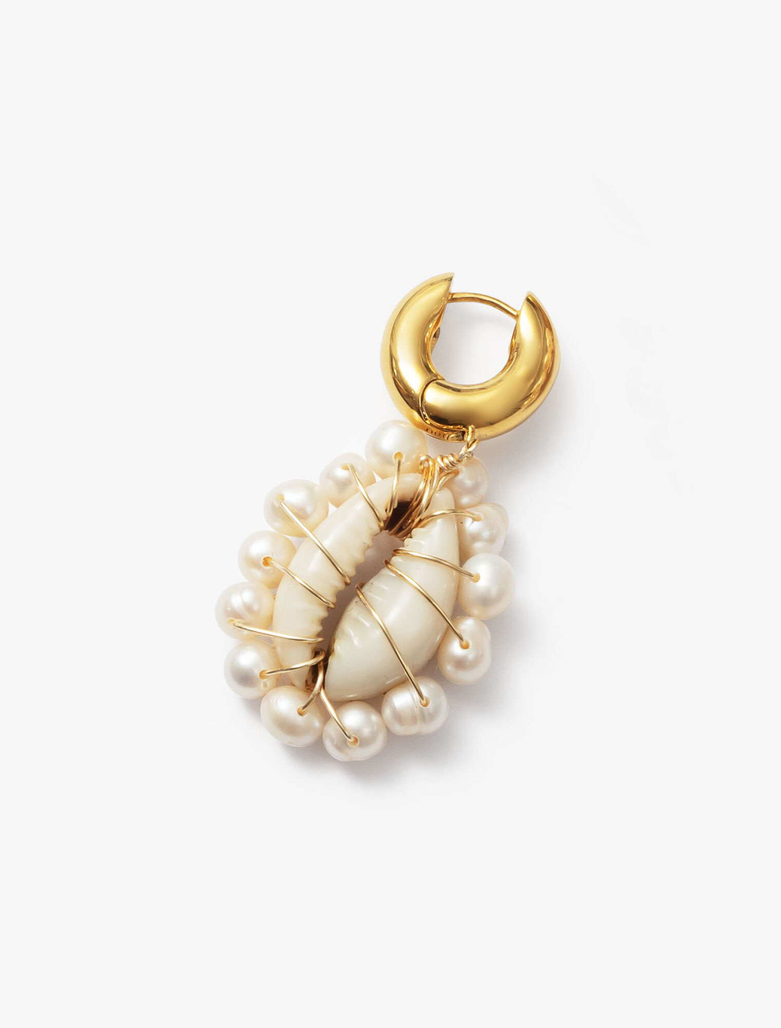 Maje x éliou hoop earrings