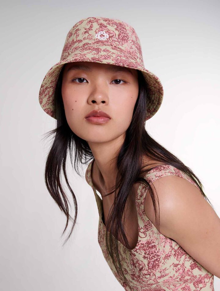 Bob en coton imprimé