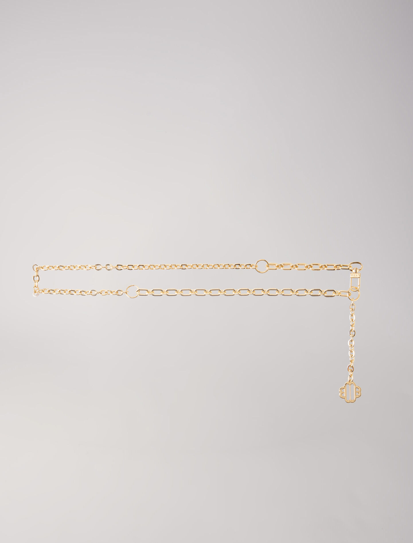 Ceinture chaine a logo clover pour femme Maje