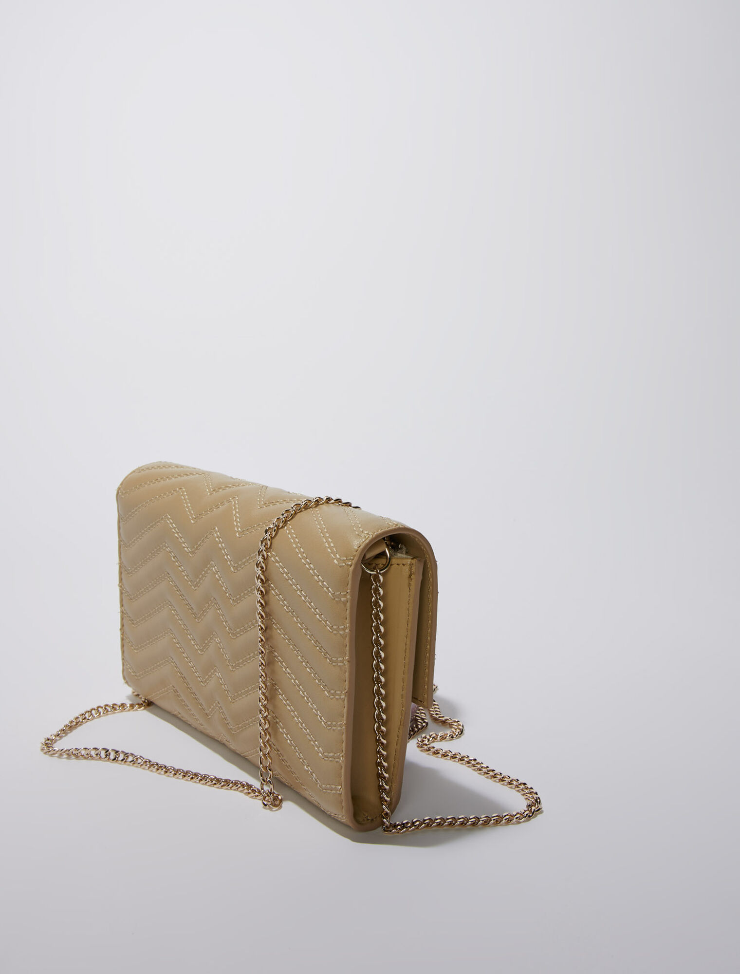Portefeuille à chaîne en cuir