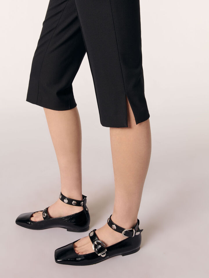 Babies en cuir et studs