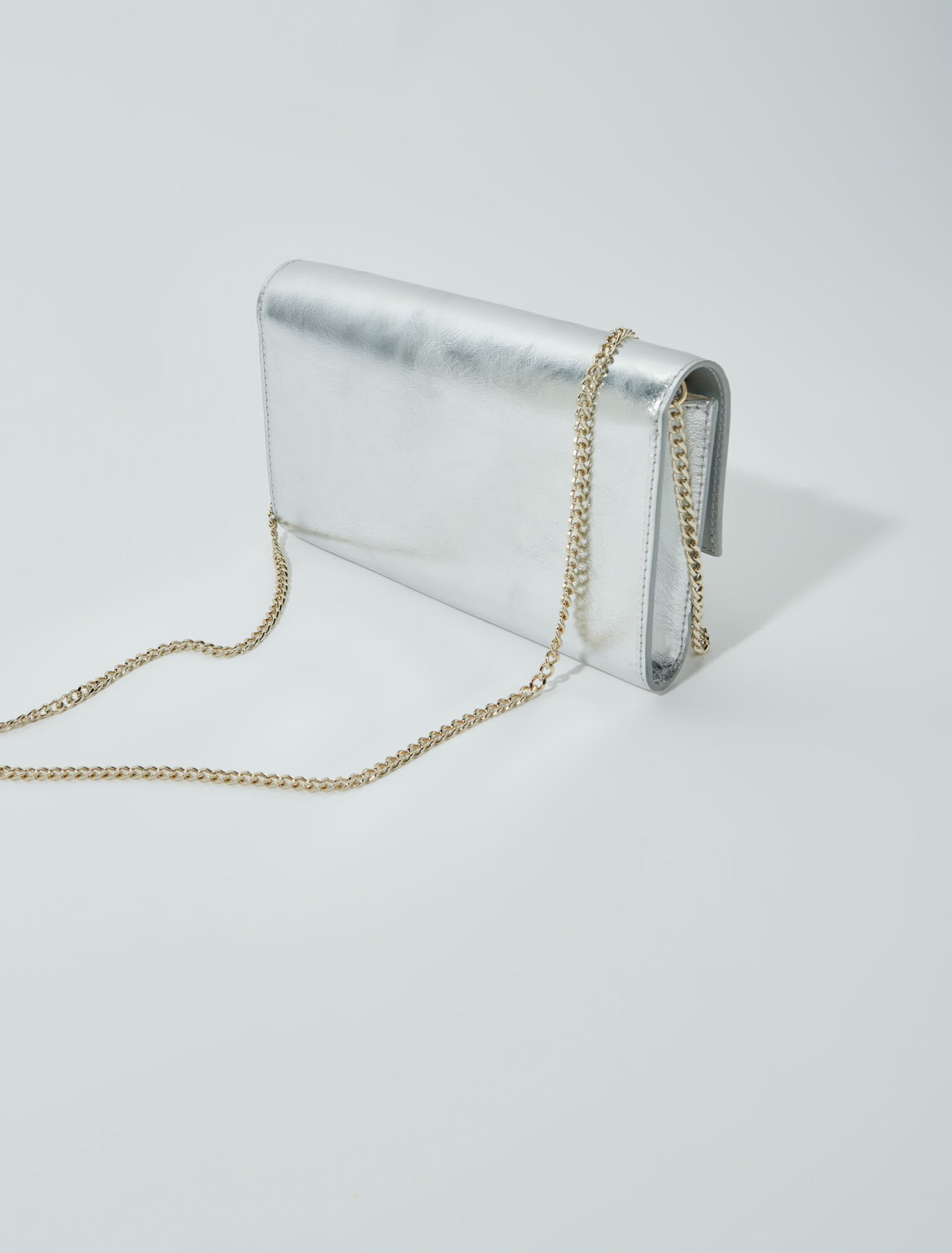 Metallic wallet bag