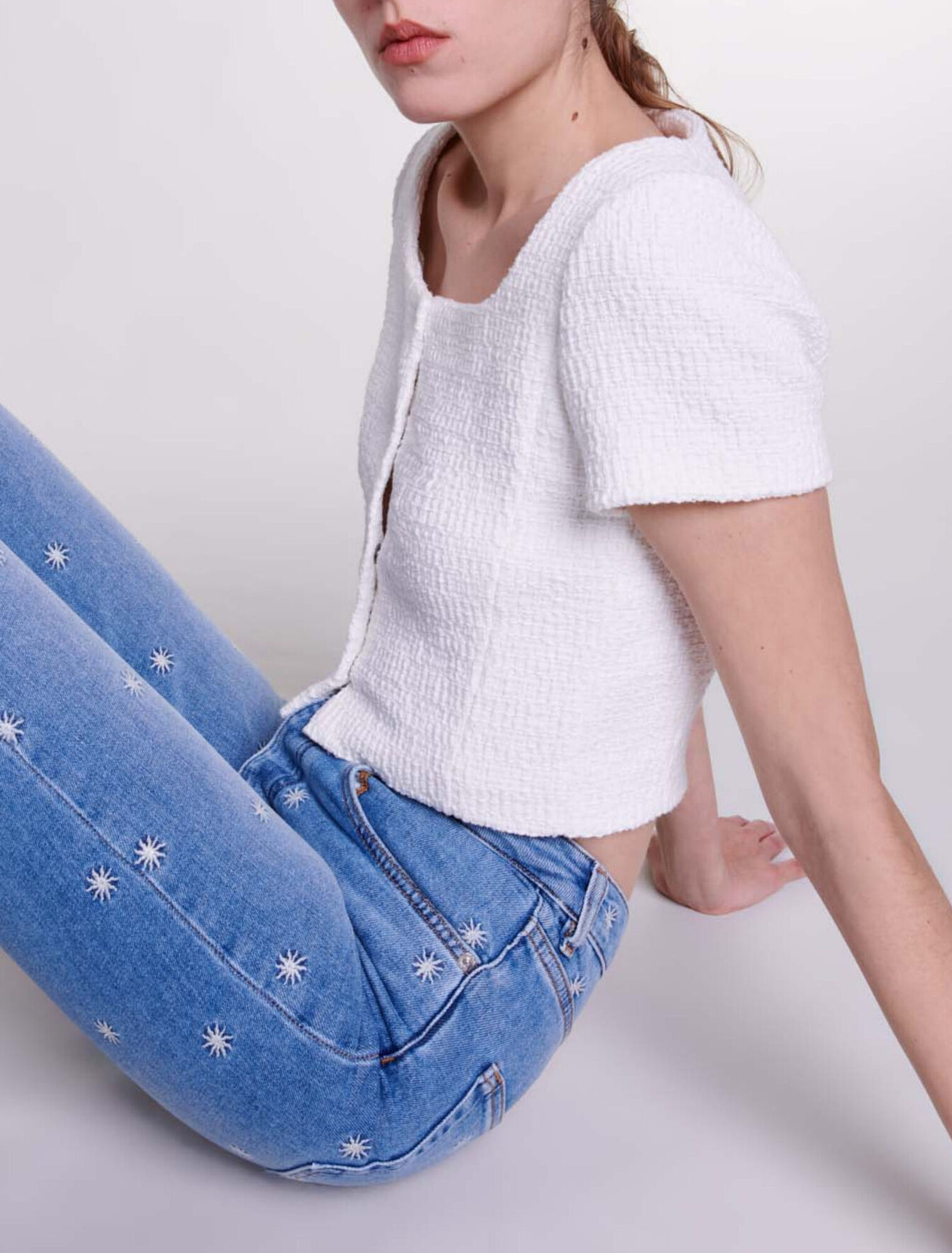 Top en tweed