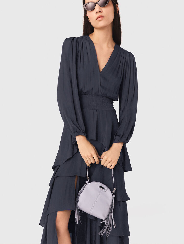 Robe courte en maille