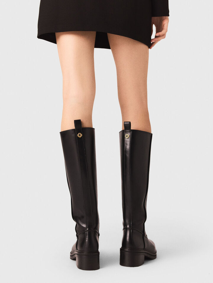 Bottes en cuir