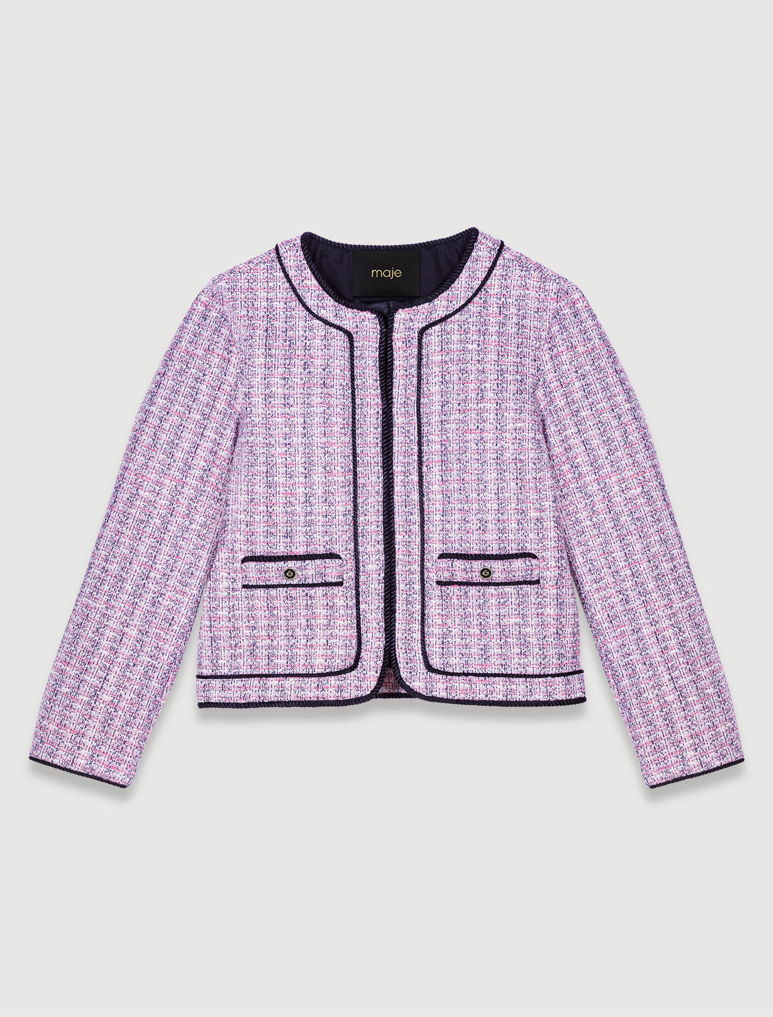 Short tweed jacket