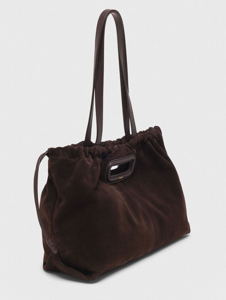 Suede Milpli tote bag