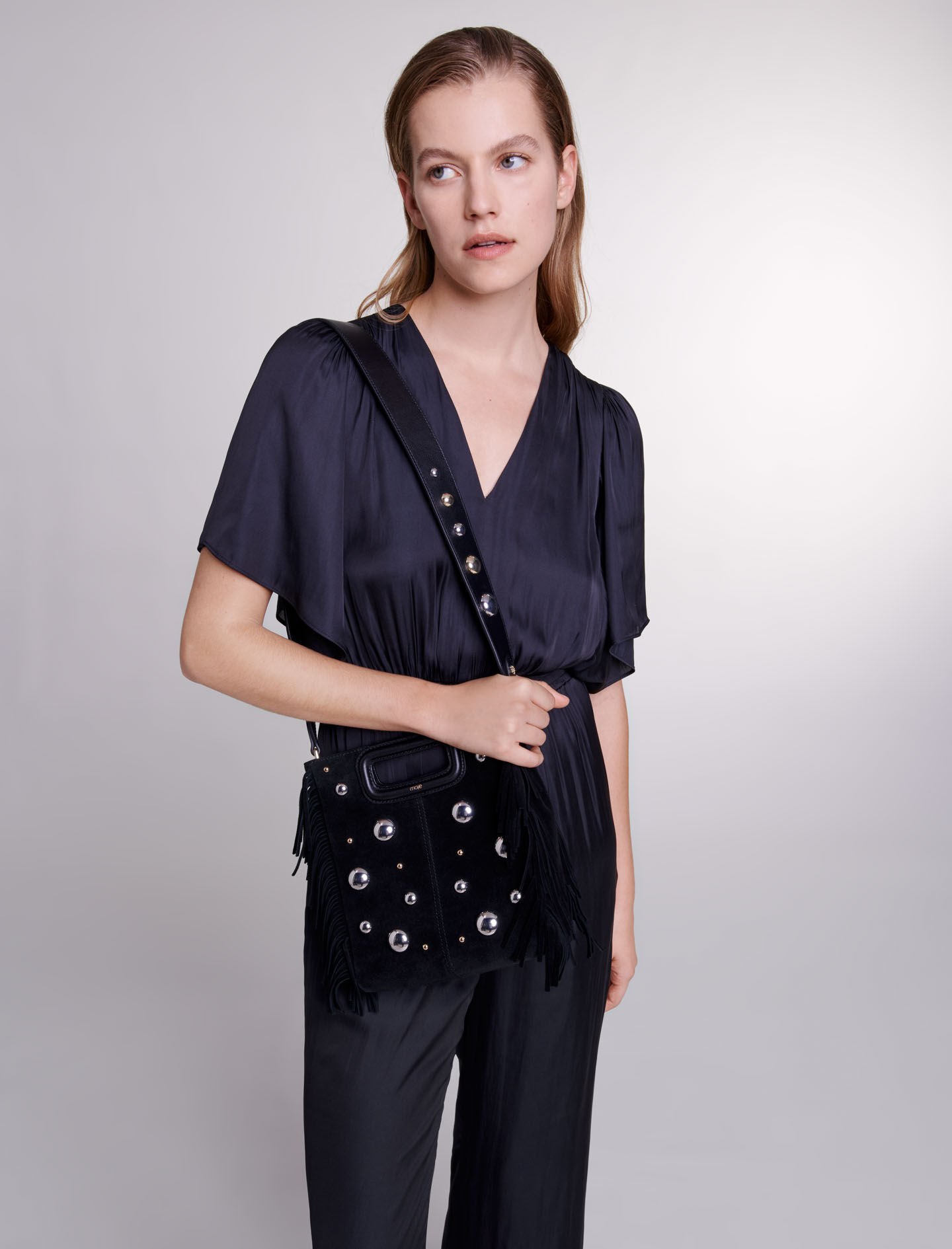 Combinaison pantalon satinee