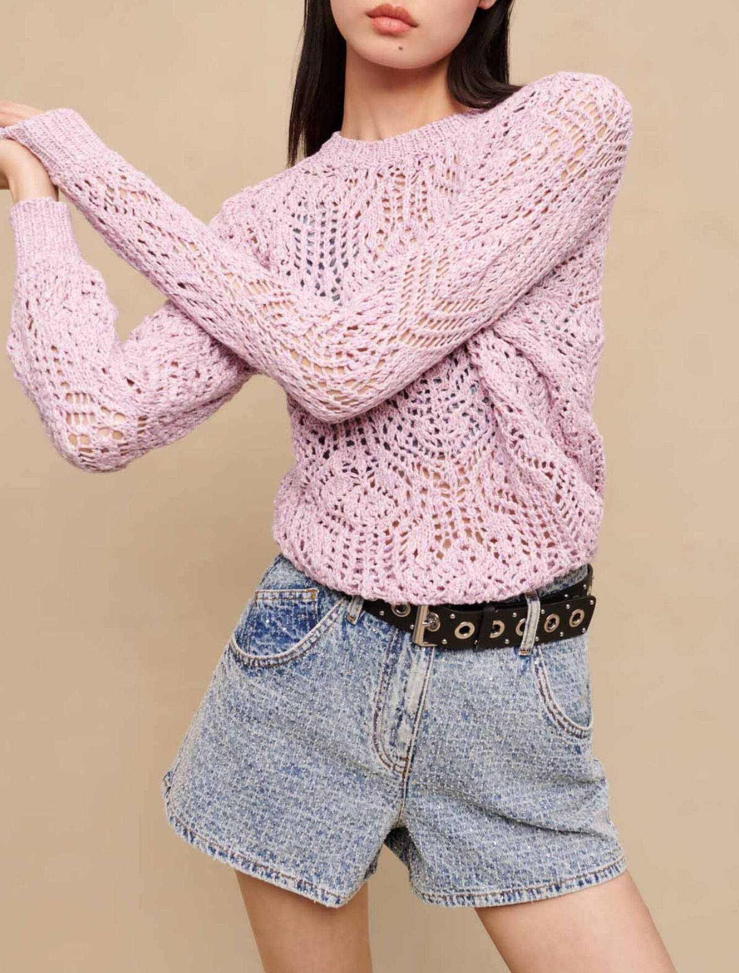 Crochet sweater
