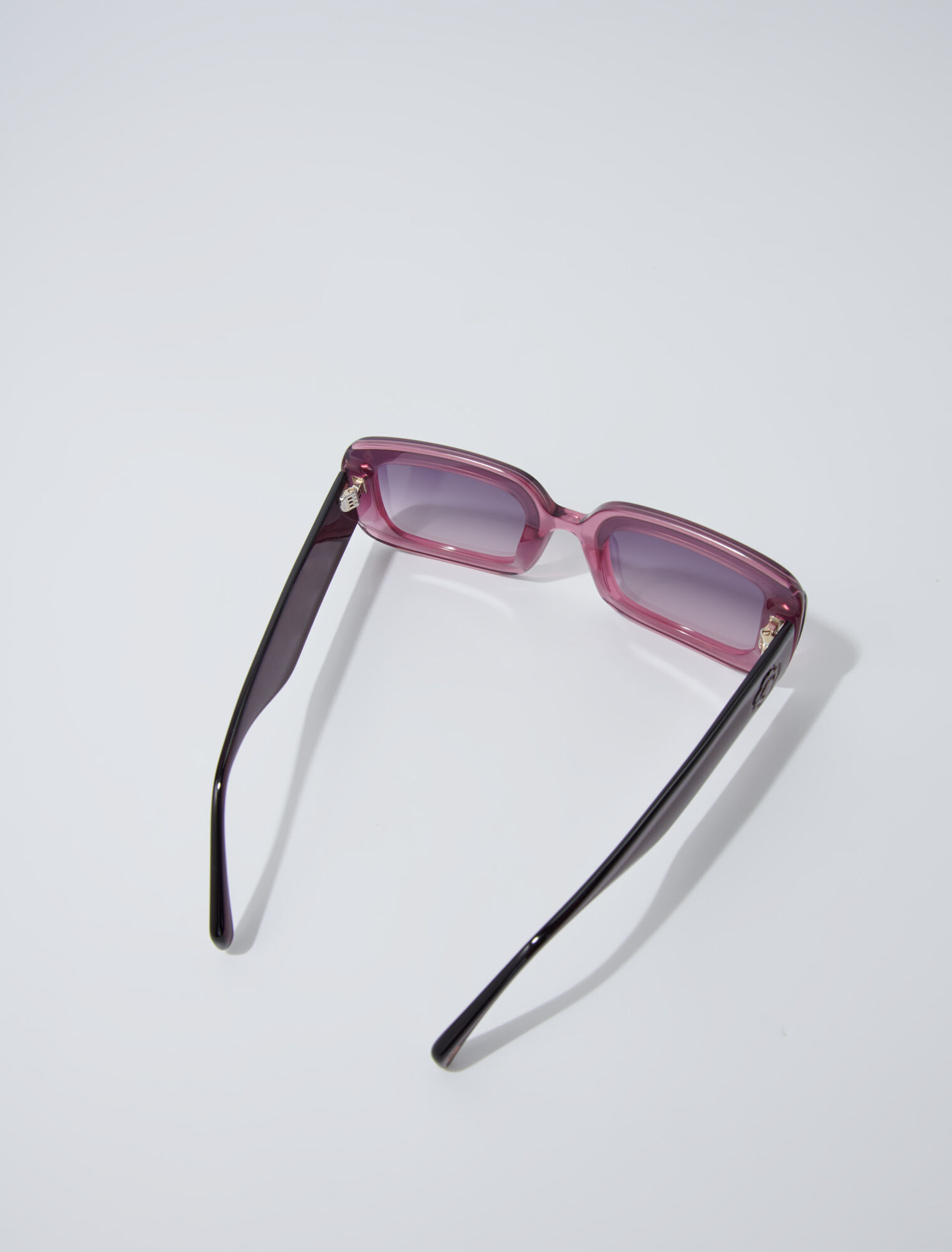 Lunettes en acétate et verres fumés