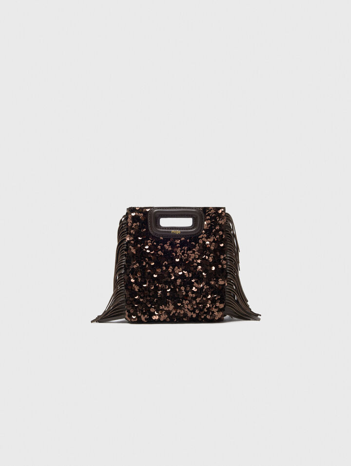 Rhinestone Miss M mini bag