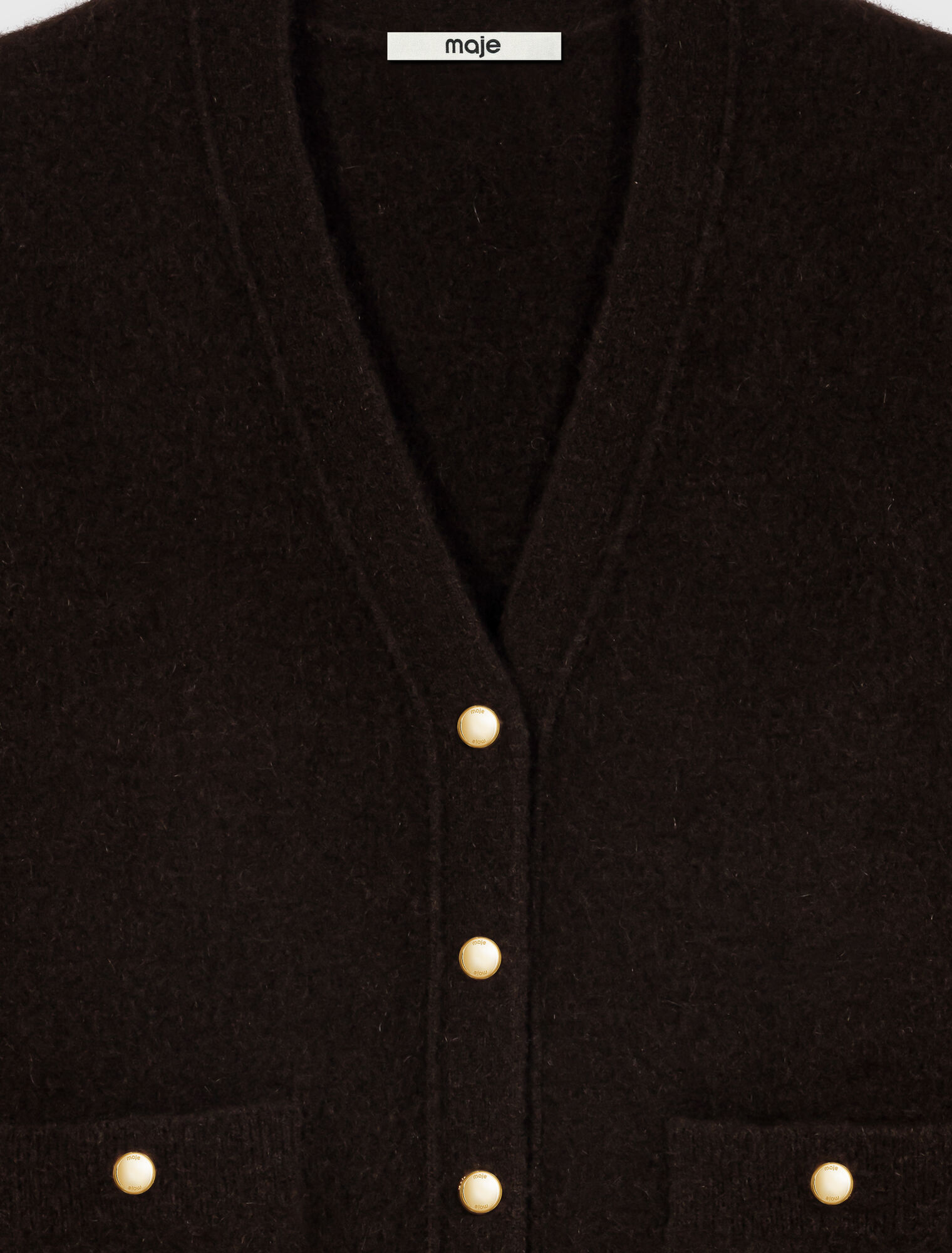 Longline yak cardigan