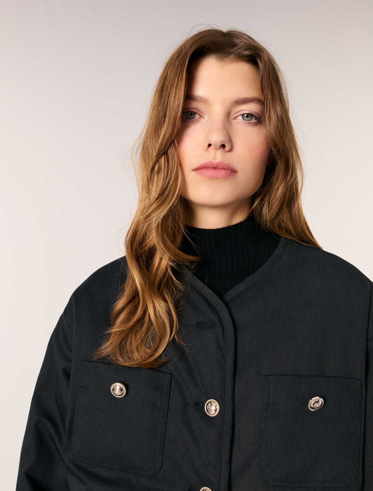 Manteau matelassé réversible